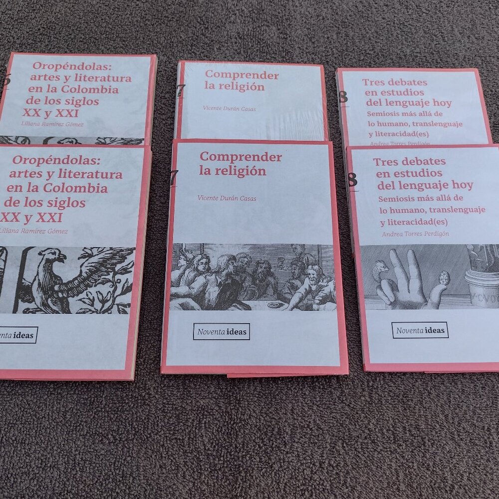 Noventa Ideas Books from Pontificia Universidad Javeriana – Written in Spanish